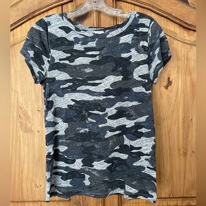 J. Crew camouflage t-shirt